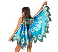 Boland-52876 Alas de pavo real, multicolor, 155 x 115 cm (52876)