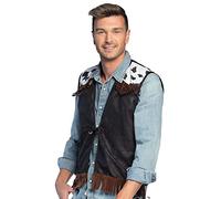 Boland 54323 - chaleco occidental para adultos, L/XL, negro