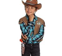 Boland 54383 - Kit de Vaquero (Pistola y cinturón con Cabestro), Multicolor, 23 cm/100 cm