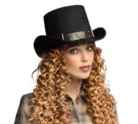 Boland - 54388 - Sombrero de copa steampunk, sombrero para adultos, festival, carnaval, fiesta temática, cosplay