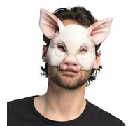 Boland 56741 - Máscara de cerdo, máscara de animales, máscara para disfraces, carnaval y fiesta temática
