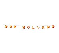 Boland 61869 Hup Holand - Guirnalda de luces led (150 cm, funciona con pilas, para el mundo, EM, artículo de fans, vista pública, decoración, fiesta temática)