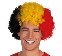 Boland 61903 - Adulto Peluca Afro Bélgica, tamaño de la unidad, multicolor