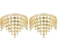 Boland 64564 - Diadema para bailarina de danza del vientre, Accesorios para disfraces, Accesorios para danza del vientre, Mottoparty y Carnaval (Paquete de 2)