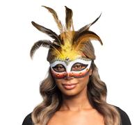 Boland - 71986 - Máscara de ojos de mago vudú, máscara de calavera, accesorio para disfraces, carnaval, fiestas temáticas y Halloween