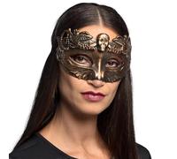 Boland - 72327 - Ojo máscara cráneo maestro, máscara de calavera, máscara para disfraces, carnaval, fiestas temáticas y Halloween