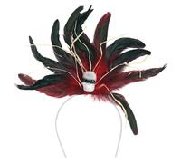 Boland 72339 - Diadema Voodoo Brigitte, diadema para disfraces, Halloween y carnaval, calavera