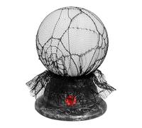 Boland 73050 - Bola de Cristal interactiva, tamaño 19 x 13 cm, Bola mágica con luz y Sonido, Incluye Pilas, decoración, Objeto Decorativo, Halloween, Carnaval, Fiesta temática