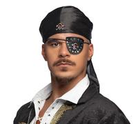 Boland 74200 - Juego de disfraz de pirata, 2 piezas, juego para disfraces, carnaval y fiesta temática, bucanero