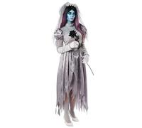 Boland - 79307 - Disfraz de Bruja Gris para adolescentes, disfraces, Halloween, disfraz de cuento de hadas, conjunto de disfraces