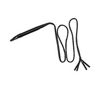 Boland 81004 - Látigo negro, 1 unidad, longitud 180 cm, de cuero sintético trenzado, poliéster, vaquero, indio, jinete, caballo, Salvaje Oeste, réplica, circo, domador, correa, accesorio