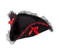 Boland-81933 Pirata Sombrero, color negro, 36 x 33.6 x 10.4 cm (81933)