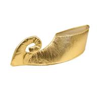 Boland 81990 - Sobrecalzado Sultan en Oro, 1 par para adultos, cubre zapatos para disfraces de carnaval, accesorios de disfraces para carnaval, Halloween o JGA