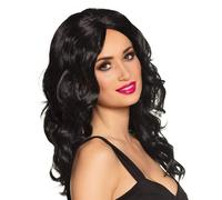 Boland 8236890 86220 Celebrity Long Wig One Size Black, Unique (Importación USA)