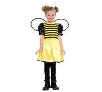 Boland - 82400 - Disfraz de abeja 3 piezas infantil, disfraz para fiestas tematicas o carnaval, disfraz de animal
