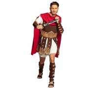 Boland - 83806 - Disfraz de Gladiador Adulto, Hombre, Cesar, Romano, Arena, Lucha, Coliseo, Carnaval, Halloween, Disfraces, Fiesta temática, Disfraz, Teatro