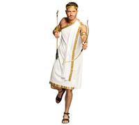 Boland - 83808 - Disfraz de Eros adulto, talla M/L, corona de pelo, toga y brazaletes, conjunto de disfraz, ángel del amor, carnaval, fiesta de lema