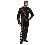 Boland 83884 - Disfraz de piloto de carreras para adultos, mono y cinturón, para hombre, raza Driver, mono, traje, disfraz, carnaval, fiesta temática