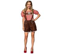 Boland 84551 - Disfraz Bettina Pantalones de cuero y blusa de Baviera para mujer, Oktoberfest, disfraz, carnaval, fiesta temática