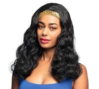 Boland - 85076 - Peluca Power woman para adulto, peinado de pelo sintético para fiestas temáticas o carnaval, accesorio para disfraces