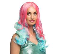 Boland 85080 - Peluca de sirena para adultos, peinado de pelo sintético para fiestas temáticas o carnaval, accesorio para disfraces
