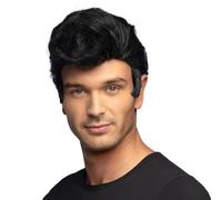 Boland Peluca Danny 50s – Peinado de pelo sintético para disfraz rock 'n' roll y carnaval
