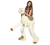 Boland 88086 - Disfraz de adulto con llama, unisex, color beige
