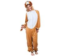 Boland 88177 - Disfraz de león unisex para adulto, color marrón