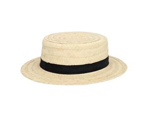 Boland - 90995 - Sombrero de paja para adultos, sombrero para disfraces, carnaval y fiestas temáticas, tocados (Paquete de 2)