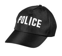 Boland 97046 - Gorra de policía para adulto, gorra con estampado de policía, gorra para disfraces de carnaval, para hombre y mujer, policía (Paquete de 2)