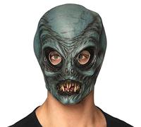 Boland 97581 - Máscara de alien, máscara facial de látex, máscara terrorífica, Halloween, carnaval, fiesta temática, disfraz
