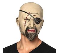 Boland 97582 - Máscara facial de látex, máscara de cabeza, máscara de miedo, Halloween, carnaval, fiesta temática, disfraz, disfraz