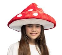 Boland - 99953 - Sombrero de felpa con forma de seta, sombrero para festivales, carnaval y fiestas temáticas