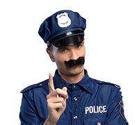 Boland - Barba, autoadhesiva, poliéster, Accesorio, Maquillaje, Disfraz, Carnaval, Fiesta de Disfraces