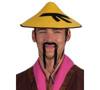 Boland - Barba, autoadhesivo, poliéster, accesorio, maquillaje, disfraz, carnaval, fiesta temática