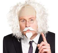 Boland - Barba, autoadhesivo, poliéster, accesorio, maquillaje, disfraz, carnaval, fiesta temática