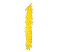 Boland - Boa de pluma para disfraz, 180 cm, color amarillo (52701)