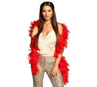Boland - Boa de plumas, colores a elegir, longitud aprox. 180 cm, accesorio de disfraz, charlestón, años 20, flapper, carnaval, fiesta temática