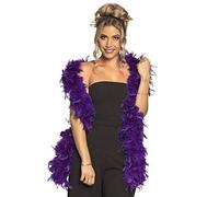 Boland - Boa de plumas, alrededor de 180 cm, accesorio, disfraz de corista, carnaval, fiesta temática, fiesta de lema