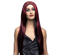 Boland BOL86112 Peluca Larga de Bruja Iona, Multicolor, Unitalla Unisex Adulto