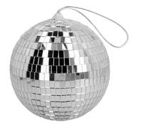 Boland - Bola de discoteca brillante, diámetro aprox. 15 cm, Disco Fever, decoración colgante, decoración para fiesta o Nochevieja (Paquete de 2)