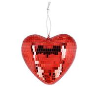 Boland - Bola de discoteca con forma de corazón, 19 cm