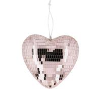 Boland - Bola de discoteca con forma de corazón, 19 cm