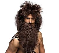 Boland Brown caveman wig and beard (peluca)