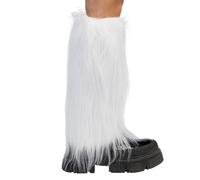 Boland - Calentadores de piernas para disfraces o trajes de fiesta, 1 par, calentadores de piernas de piel sintética, accesorios de disfraz para festivales, carnaval y fiestas temáticas