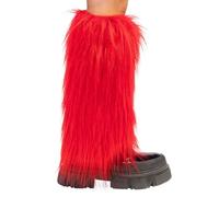 Boland - Calentadores de piernas para disfraces o trajes de fiesta, 1 par, calentadores de piernas de piel sintética, accesorios de disfraz para festivales, carnaval y fiestas temáticas