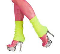 Boland - Calientapiernas para adultos, color liso, talla única, guantes, medias, calcetines, años 80, disfraz, carnaval, fiesta de disfraces