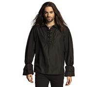 Boland Camisa pirata, color negro, S-M (74134) , color/modelo surtido