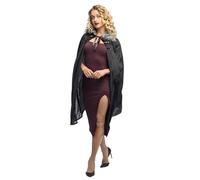 Boland - Capa Crimson para adultos, 113 cm, capa con cuello para Halloween, Carnaval y fiestas temáticas, disfraz de vampiro o gótico