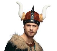 Boland - Casco de vikingo, tocado de material blando, accesorio de disfraz, para carnaval o fiesta temática
